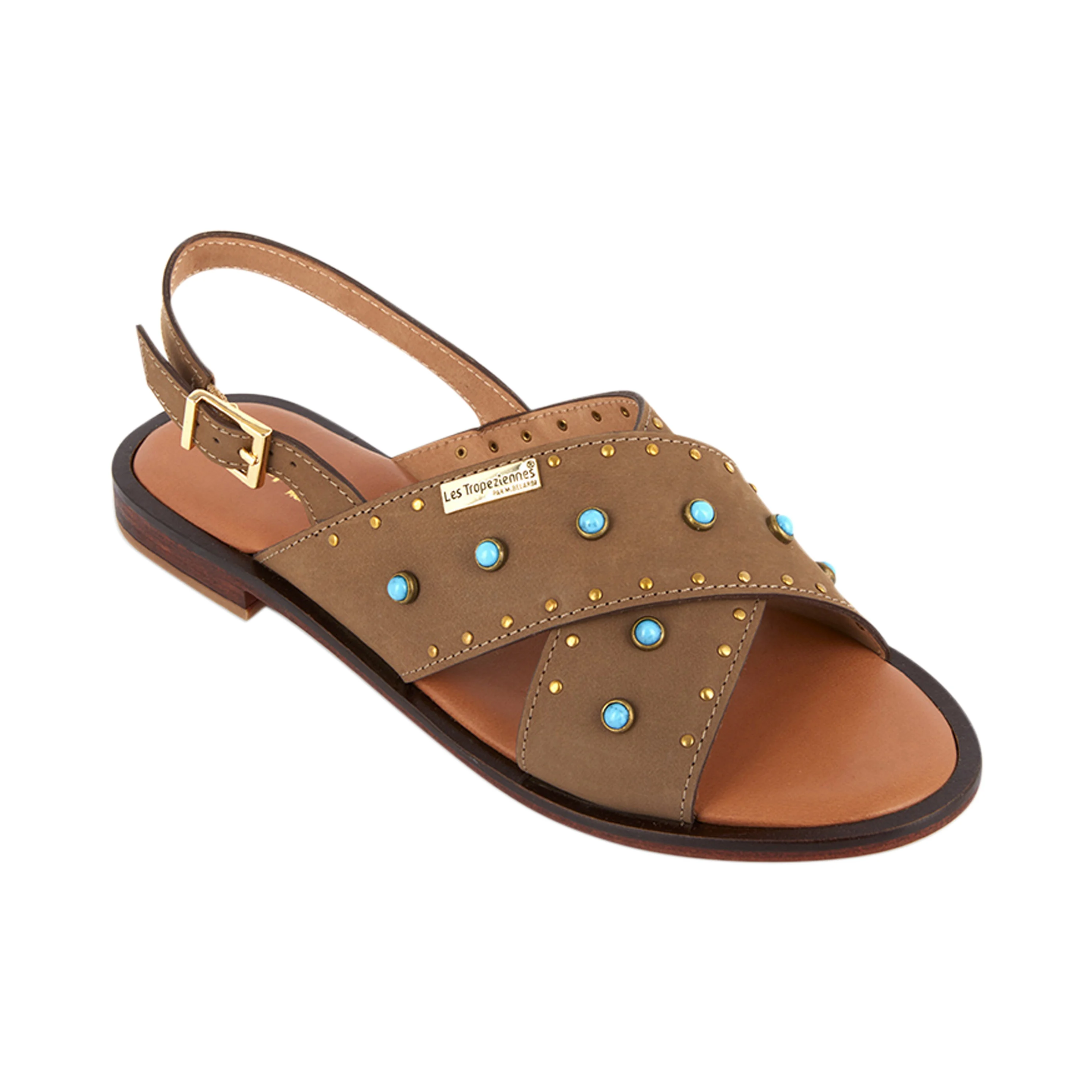 Sandales cuirpar m. Belarbi helixir | Marron