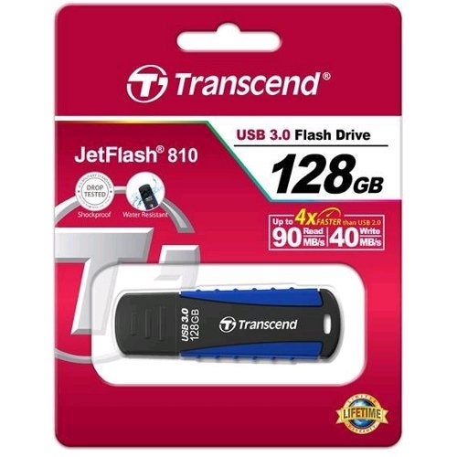 Transcend 128GB JetFlash 810 shockproof USB-stick 3.0