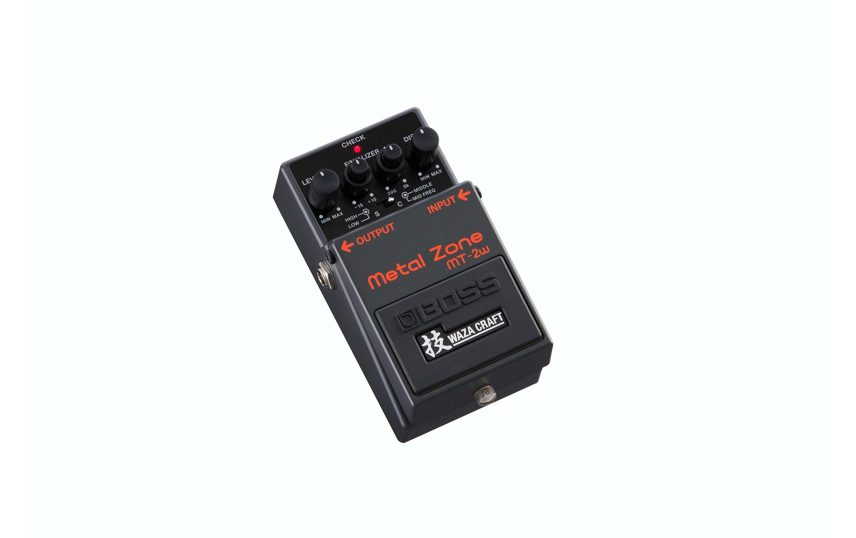 Pedal MT-2W<br>Eine High-Gain-Ikone als innovative Waza-Weiterentwicklung
