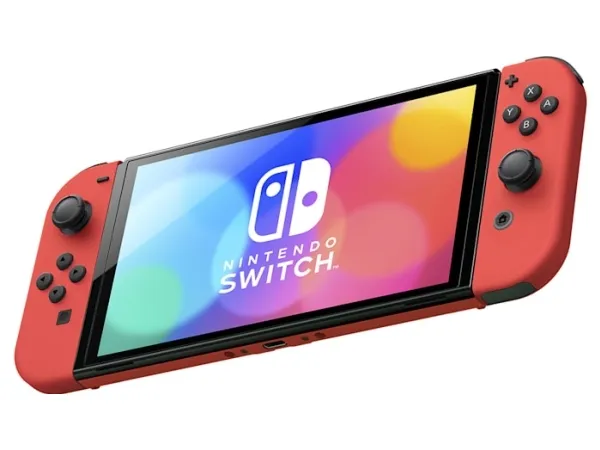 Nintendo Switch OLED - Mario Red Edition - Spilkonsol - Full HD - Mario Red