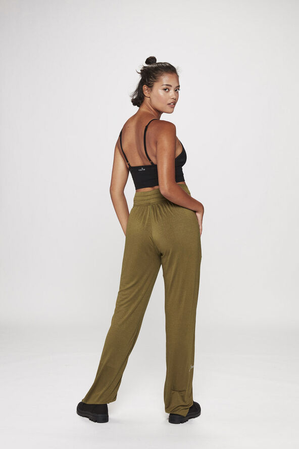 Carite Longline Seamless sports bh Sort