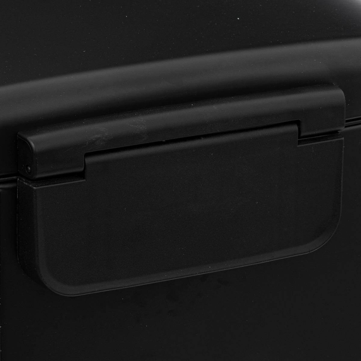 POUBELLE METAL 50L ARIANE NOIR