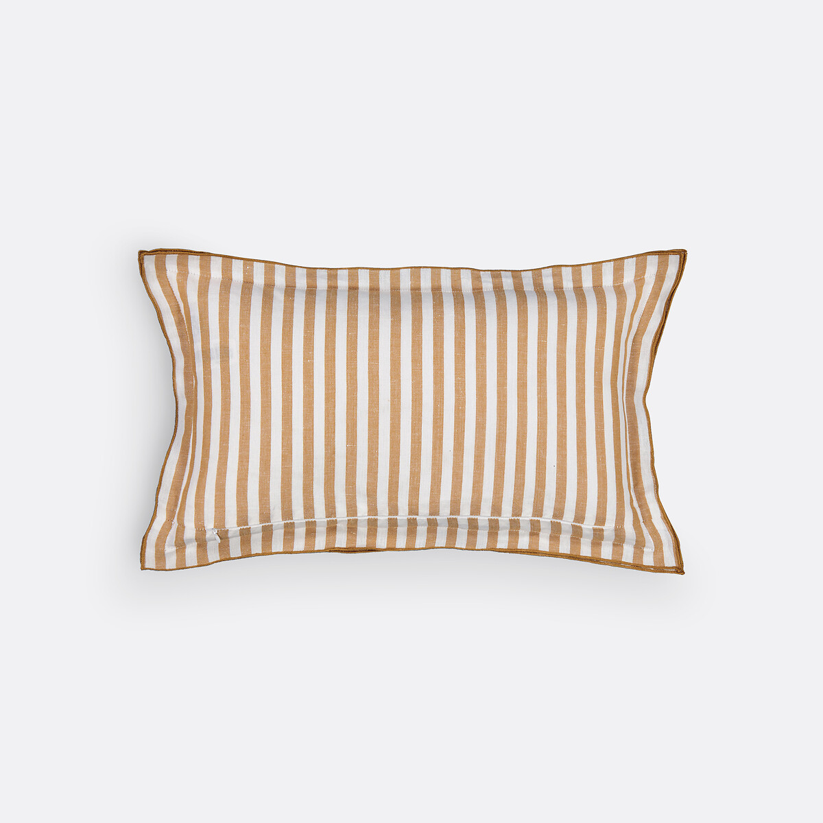 LA REDOUTE INTERIEURS<br>Capa de almofada riscada em algodão/linho, Cottage