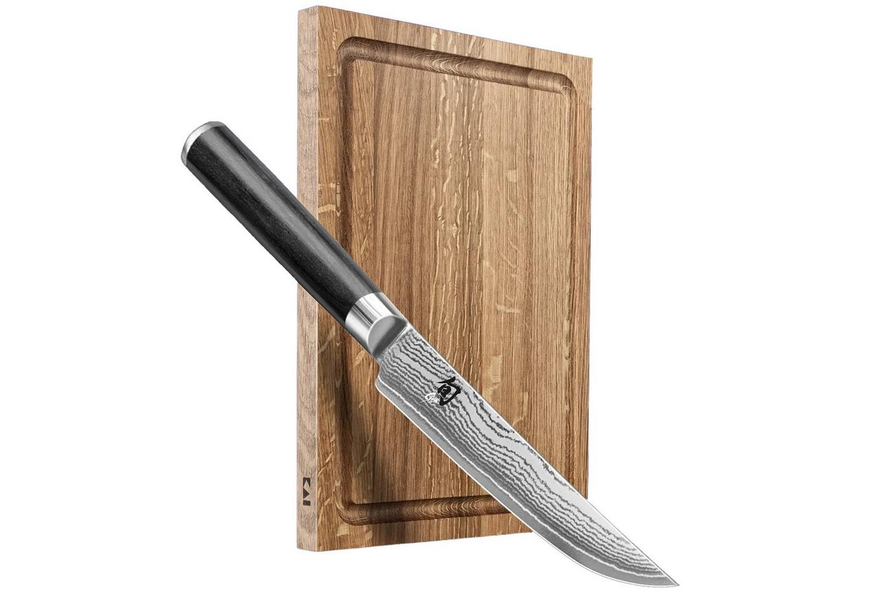 Kai Shun Classic Set DM0711-W25 steakmes 12 cm, incl. snijplank