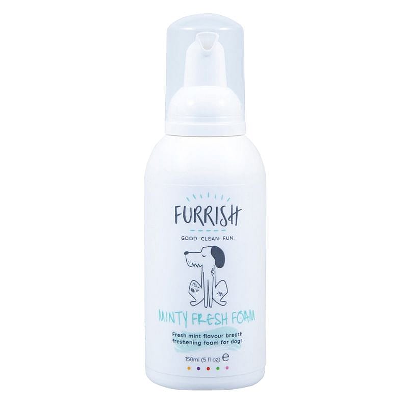 Furrish Minty Fresh Foam tandplak verwijderaar 150 ml Hond | 15566