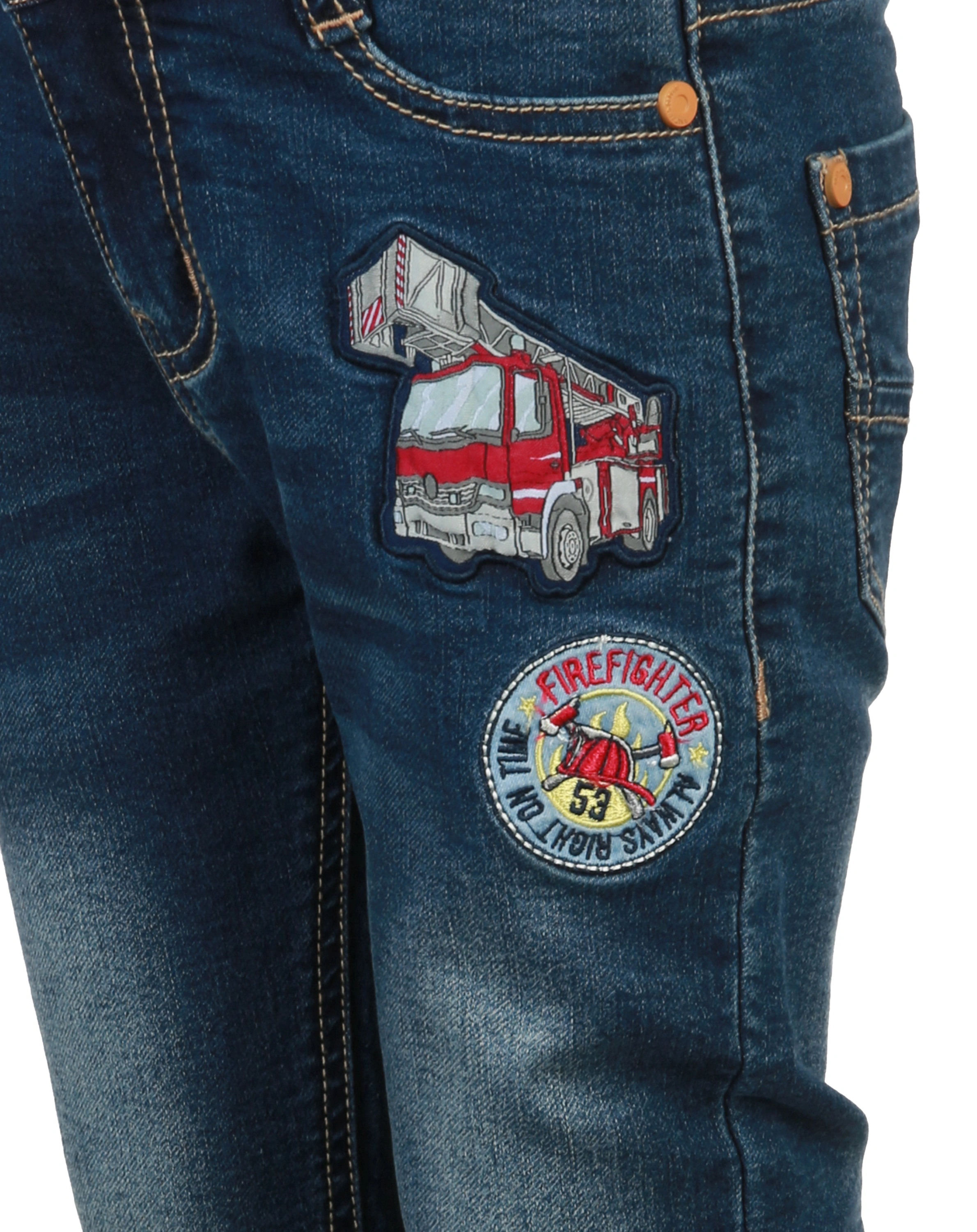 Jeanshose RESCUE TEAM in dark blue