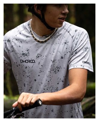 Maillot Manches Courtes Dharco Gris/Vert