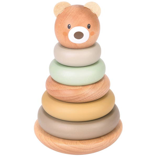 SpielbaSpielba   Steckturm Bär pastell