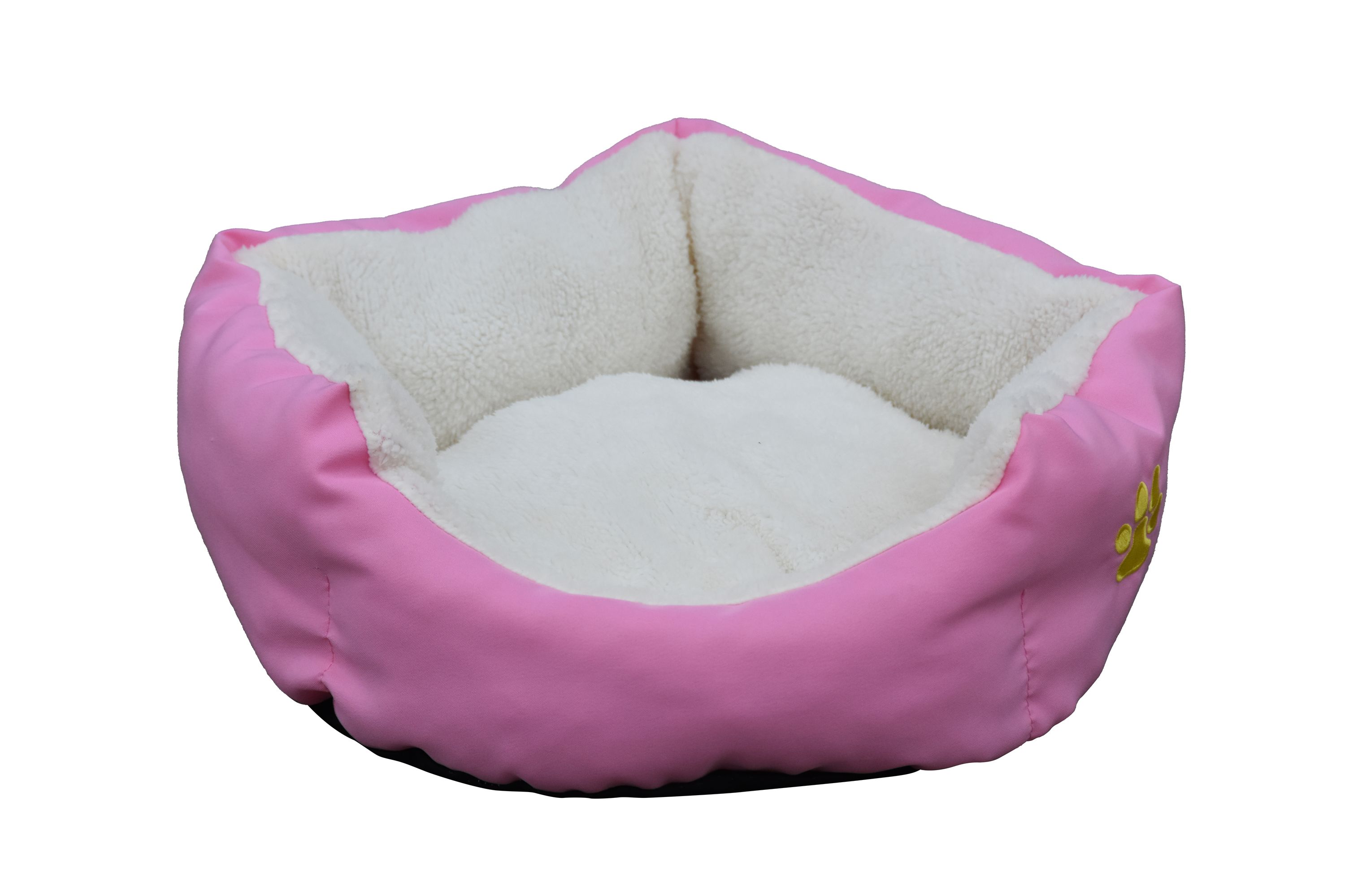 Hundebett Katzenbett PFÖTCHEN M pink