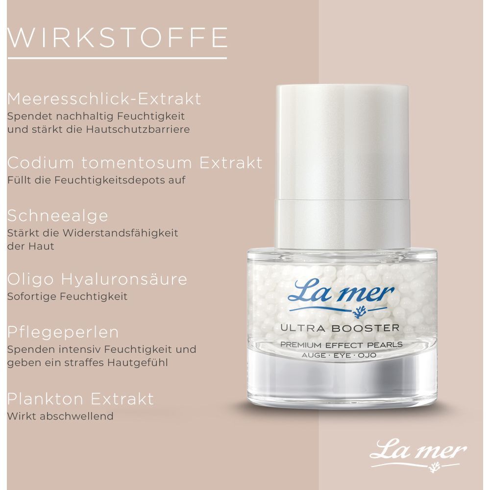 La mer Ultra Booster Premium Effect Pearls Augenpflege