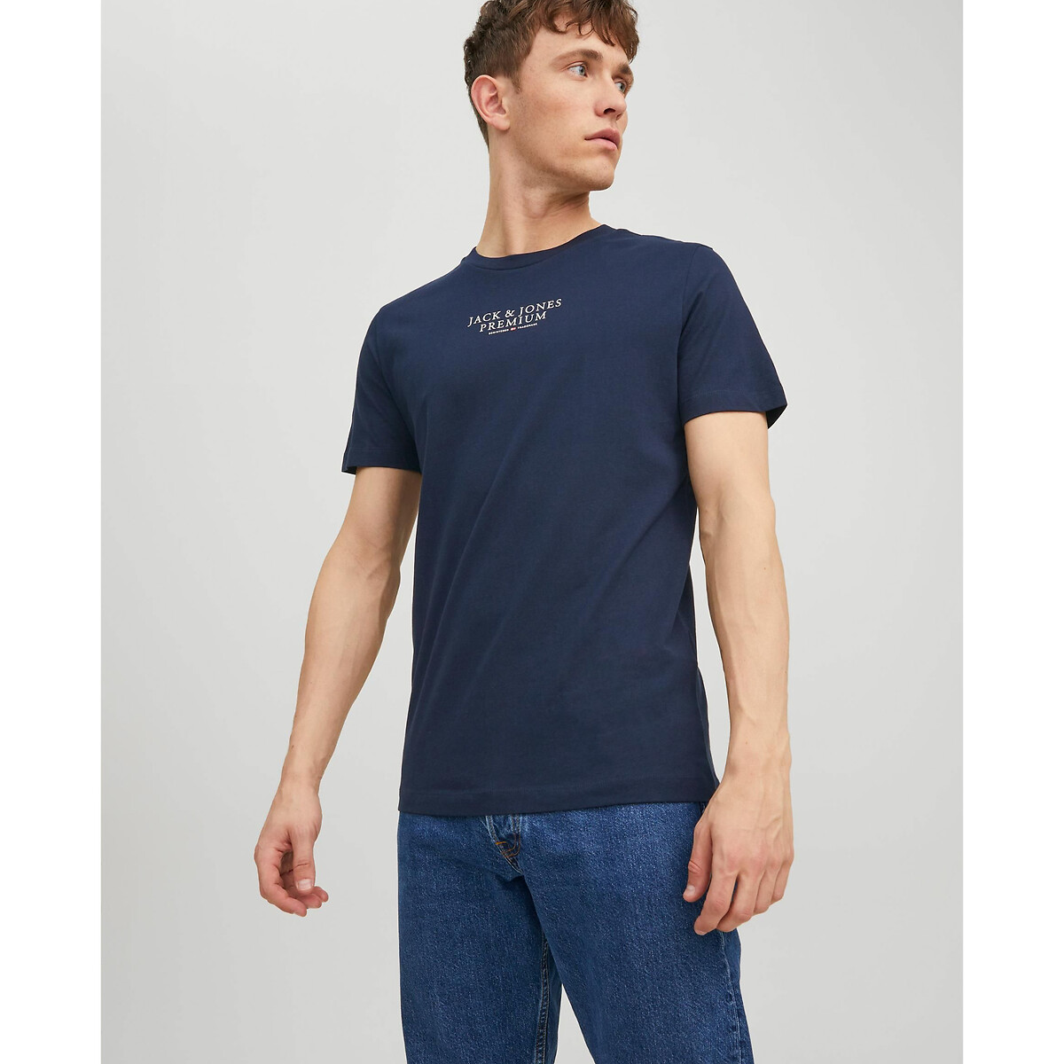 JACK & JONES<br>Camiseta de gola redonda