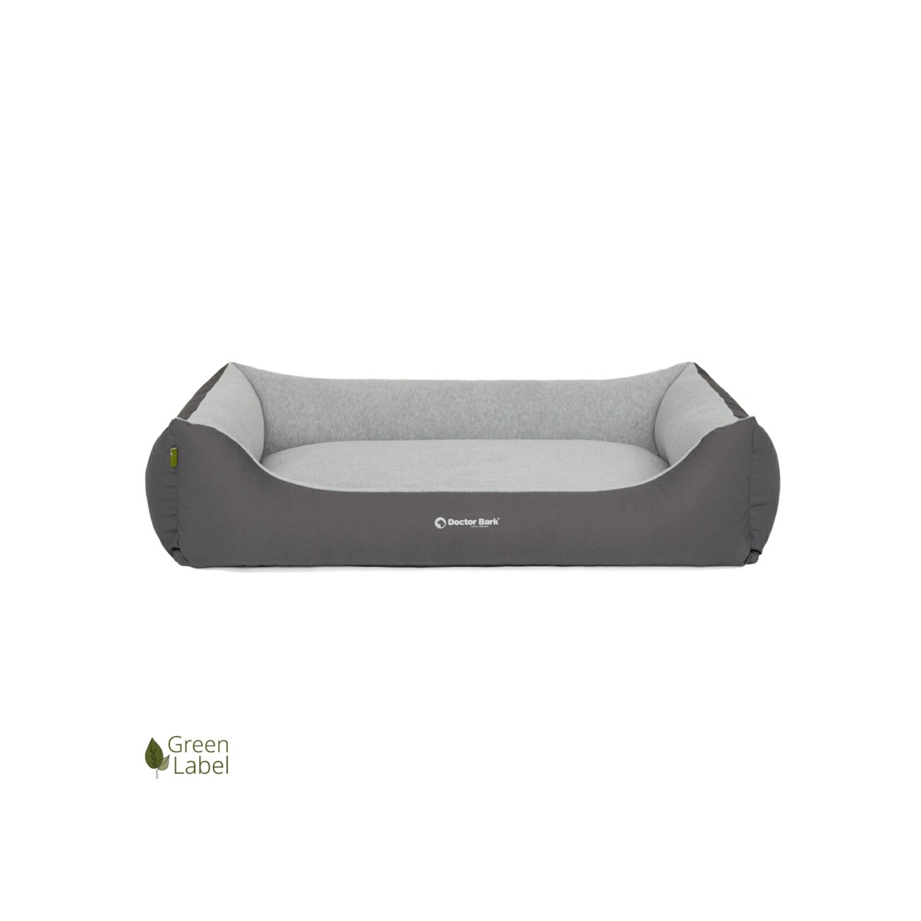 Doctor Bark Hundebett GreenLabel grau S