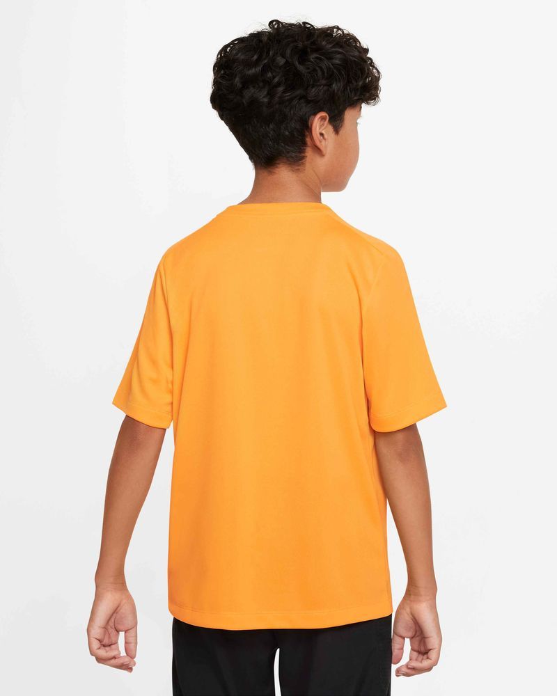 T-shirt de training Nike Multi Orange pour enfant