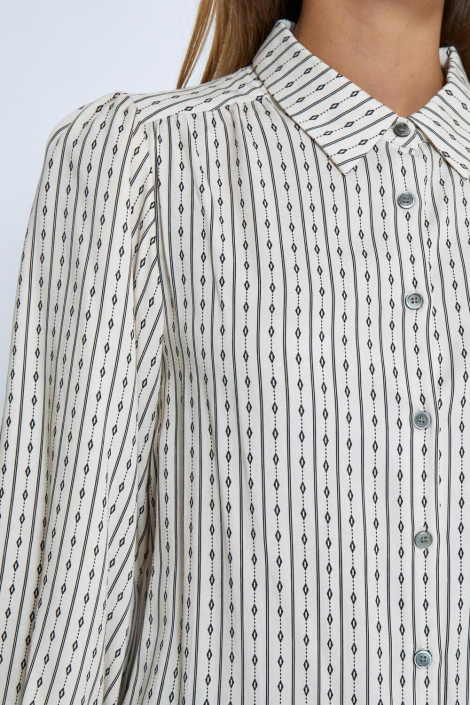 Peppercorn beige dames blouse