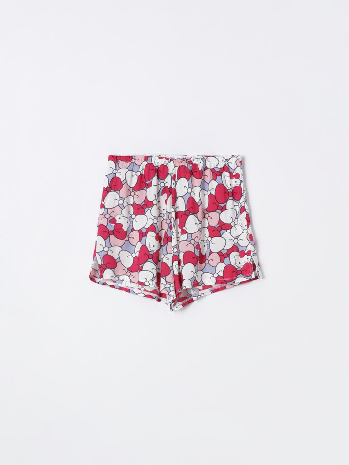 Conjunto de pijama Hello Kitty ©Sanrio - Rosa/Branco