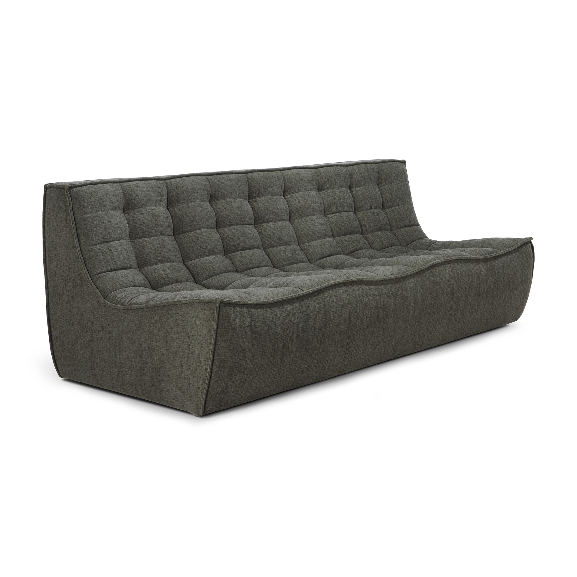 Sofa N701 3 seat - eco stof moss green