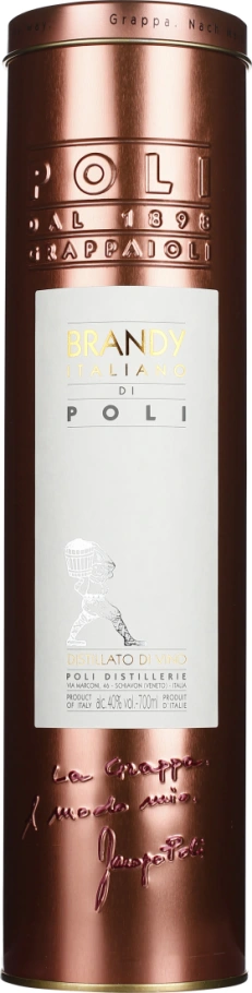 POLI 3 YEARS BRANDY ITALIANO 70CL