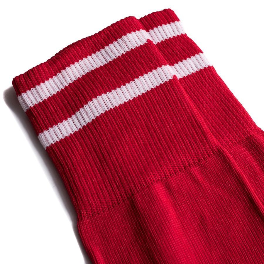 Hummel Chaussettes de Football Element - Rouge/Blanc