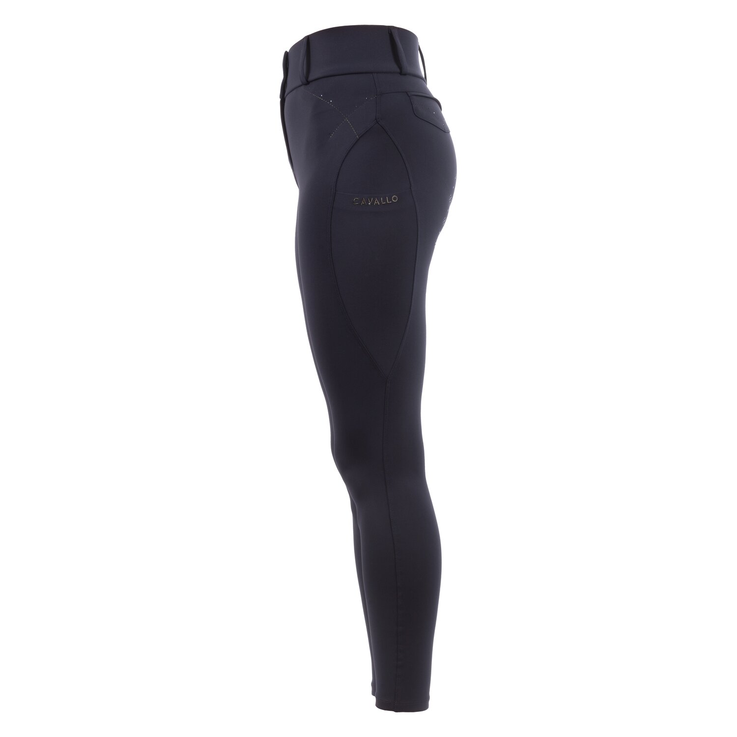 Cavallo Gesäßeinsatz-Reithose CAVALCANDERA GRIP MOBILE - darkblue