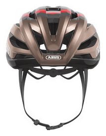 Casque Abus StormChaser Metallic Copper Beige / Rouge