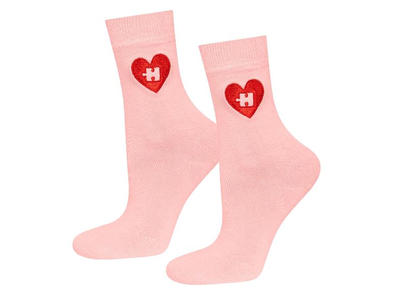 2 paar valentijnssokken