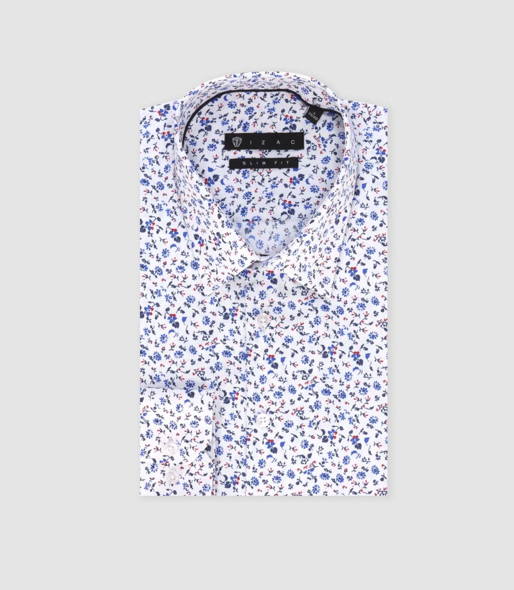 Chemise ville bleu 
