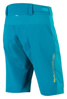 Short de VTT Endura MT500 Spray Bleu Atlantique