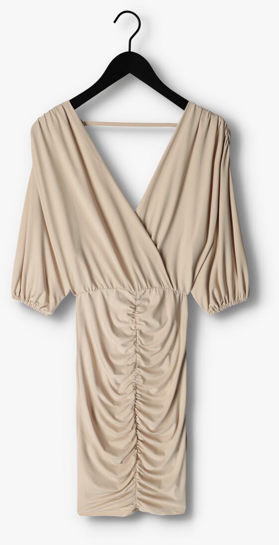 SILVIAN HEACH beige silvian heach mini jurk cvp23150ve