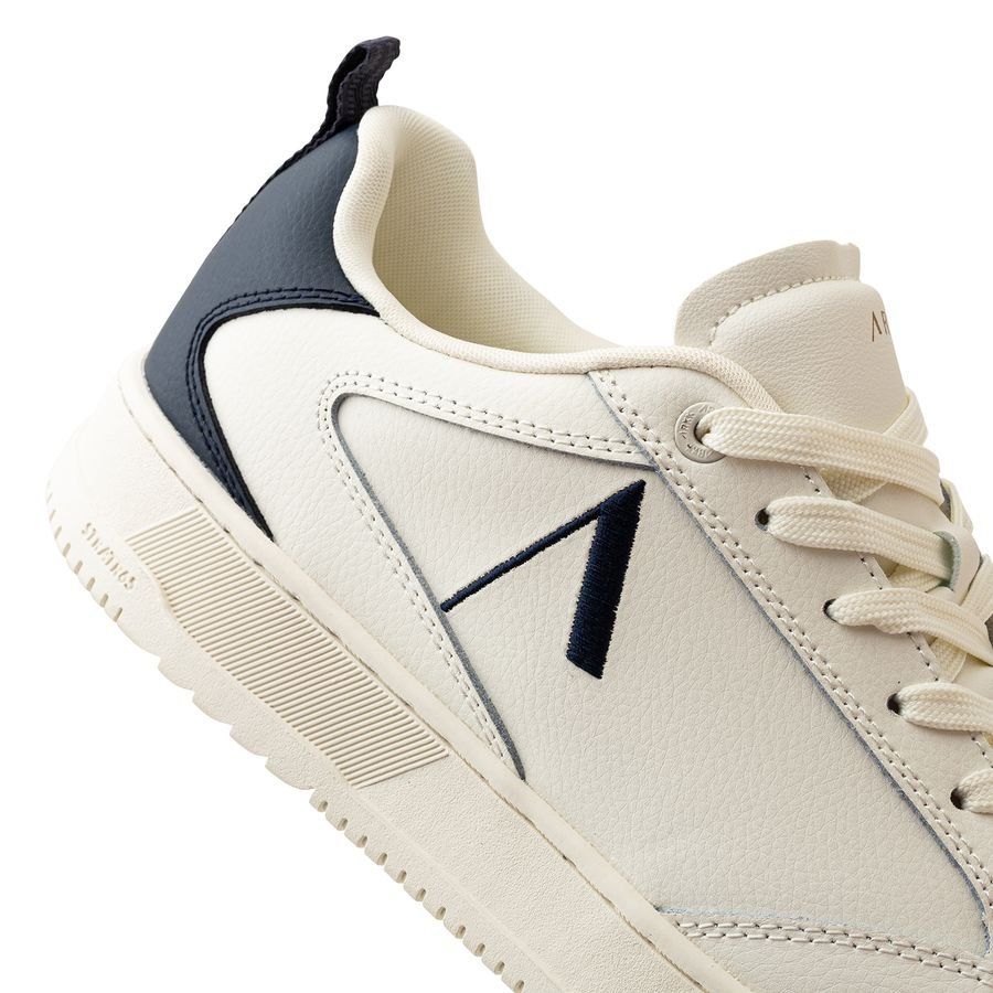 ARKK Chaussures Visuklass Leather Stratr65 - Blanc/Bleu Marine Femme