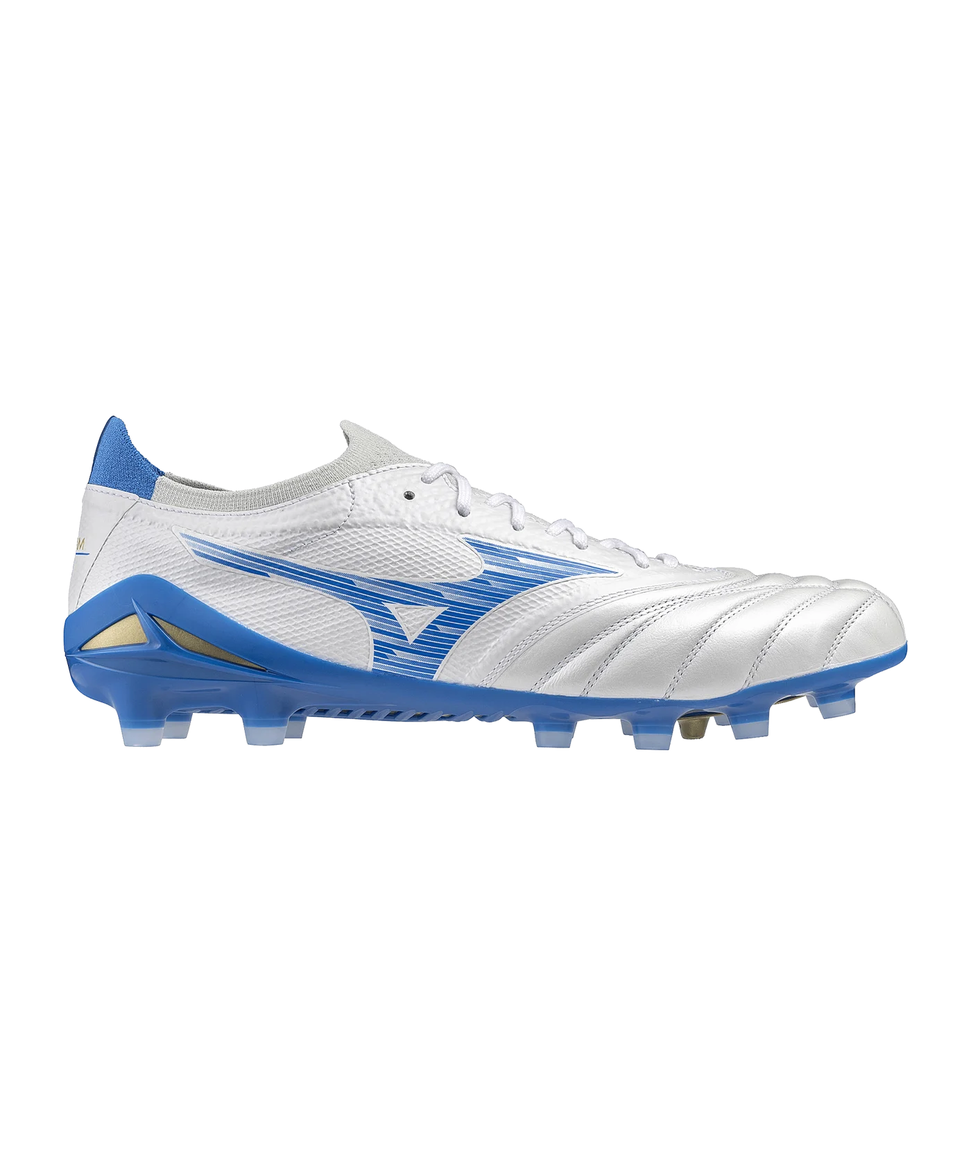 Mizuno Morelia Neo IV Beta Elite FG Mugen Weiss Blau F25