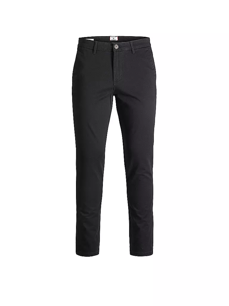 JACK & JONES Chino Slim Fit JPSTMARCO  schwarz