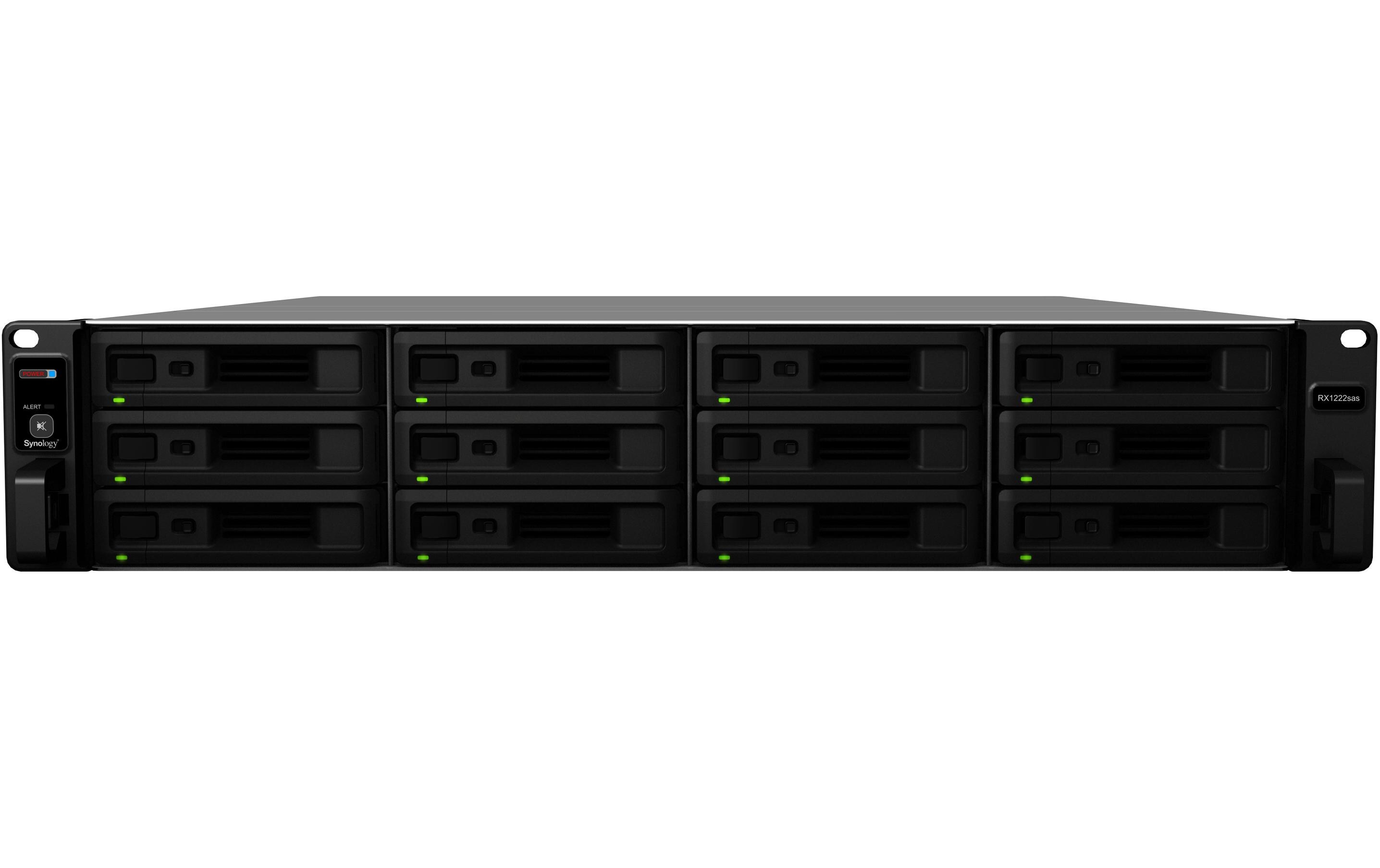 NAS-Erweiterungsgehäuse RX1222 sas 12-bay<br>NAS Expansionseinheit mit 12 Laufwerkschächten
