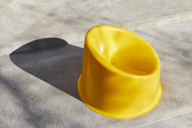Verpan Panto Pop fauteuil donkergroen