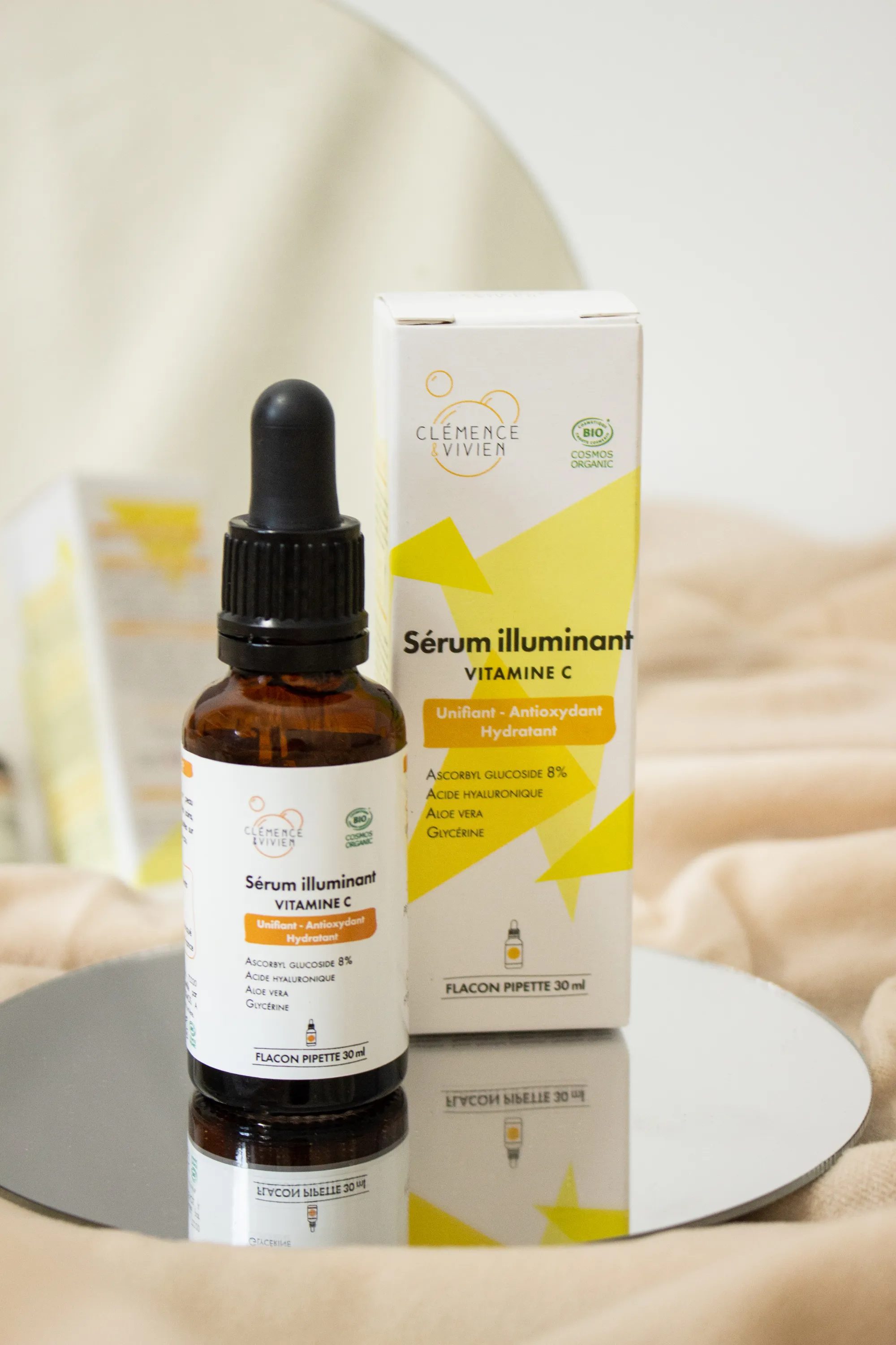 Clémence et Vivien Sérum illuminant vitamine C-30 ml