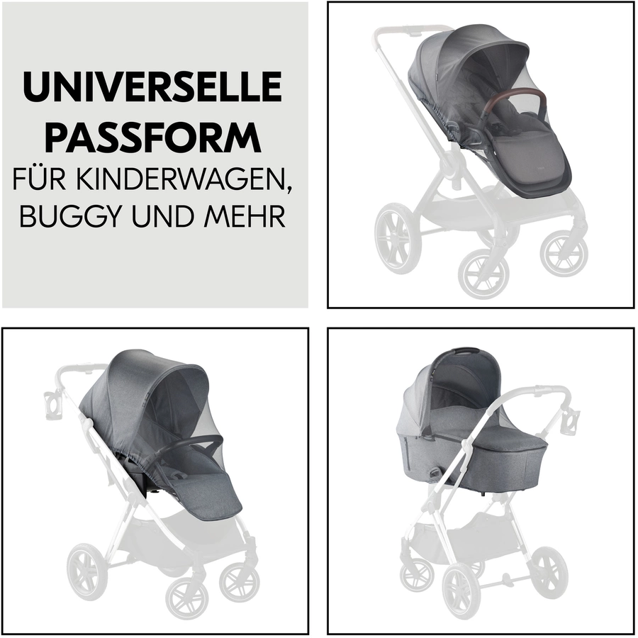 hauck Universal Moskitonetz Grey