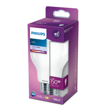 Philips LED peer E27 18W wit mat niet dimbaar