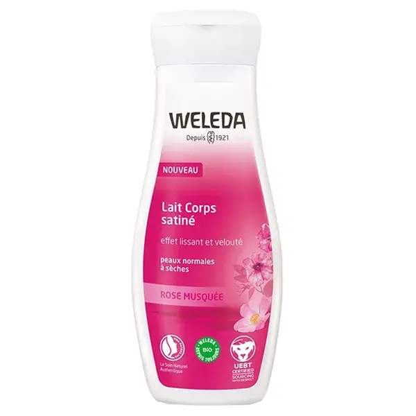 Loção Corporal Weleda Organic Rosehip Satin 200ml