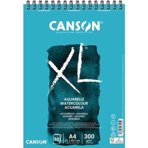 CANSON® XL® Aquarelle Studien-Aquarellblock