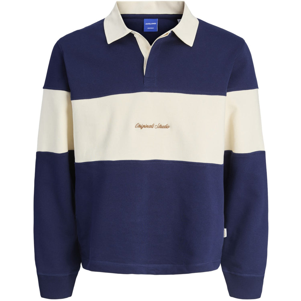 Køb Jack & Jones Junior Ocean Cavern Jornorrebro Blocking Sweat Polo Jnr