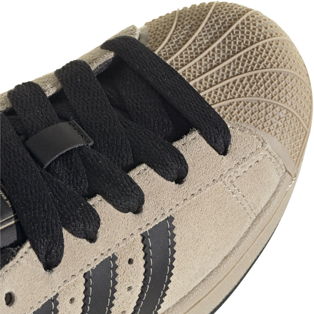 Køb adidas Originals Stone Khaki/Core Black/Stone Khaki Superstar Ii J Sneakers