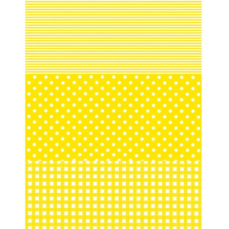 * Pochette 3 Feuilles Identiques Ref 545 - Jaune