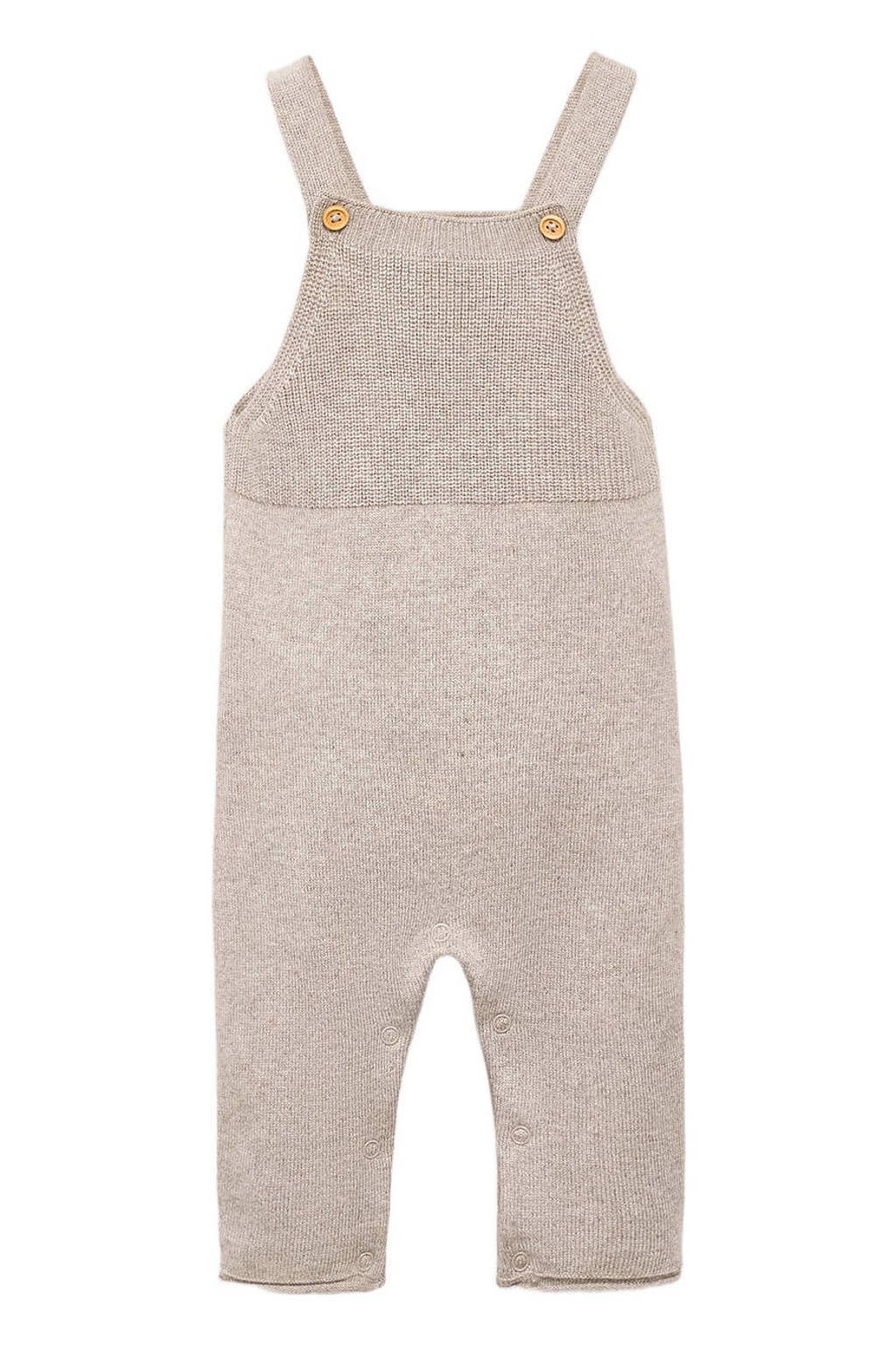 Mango Kids tuinbroek beige