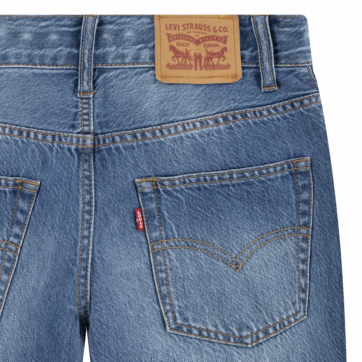 LEVI'S KIDS<br>Calças jeans largas