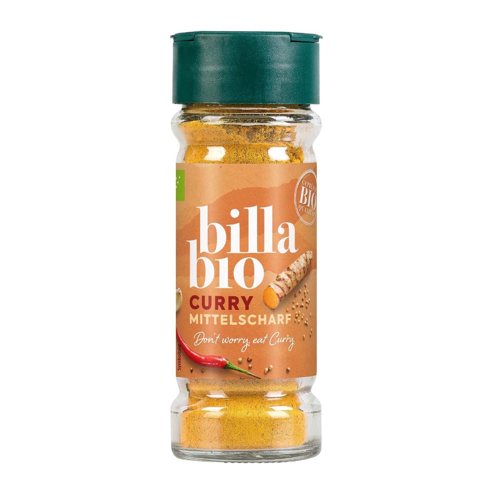 BILLA Bio Curry mittelscharf
