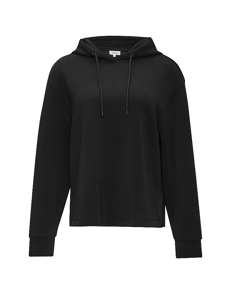 S.OLIVER Kapuzensweater - Hoodie schwarz