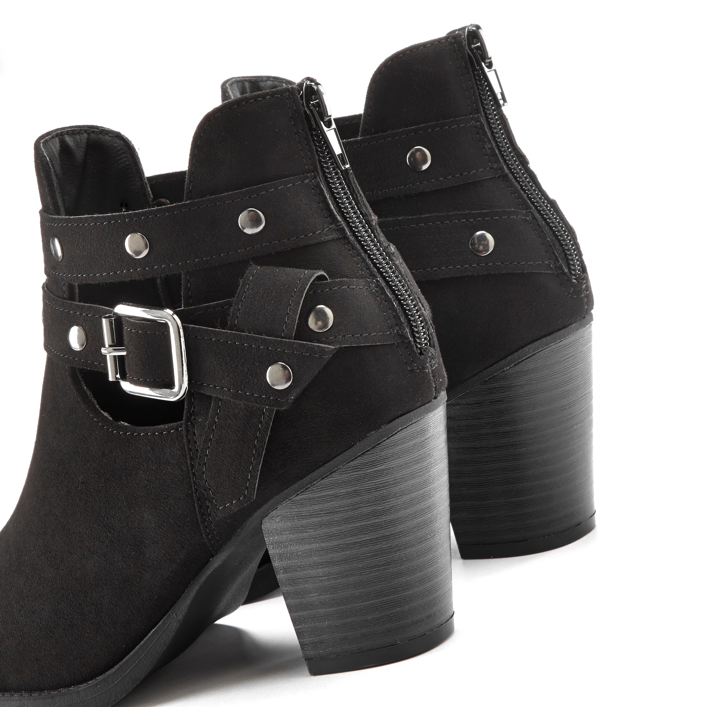 LASCANA Cowboy Stiefelette  Cowboy Boots, Western Stiefelette, Ankleboots mit Zierschnalle VEGAN