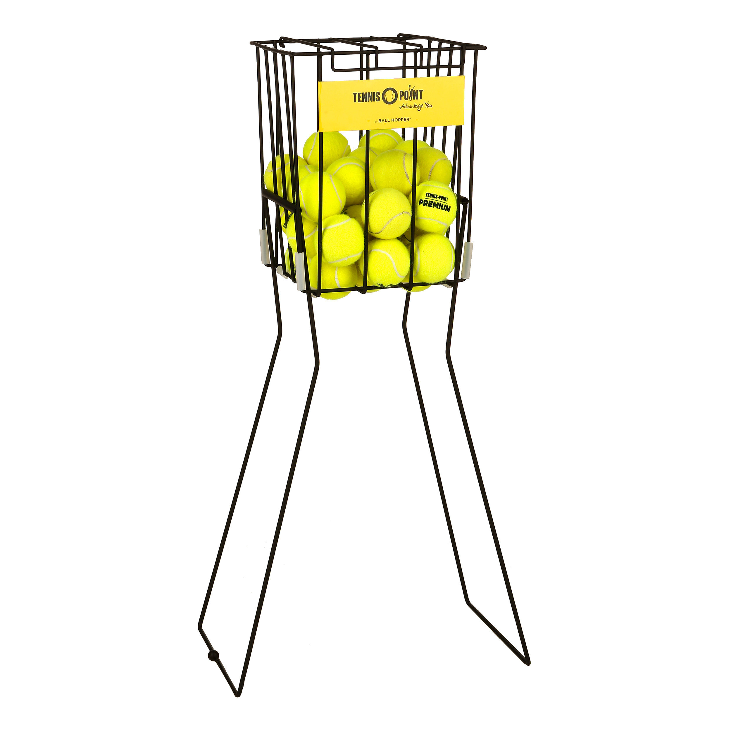 Tennis-Point Panier À Balles - Noir