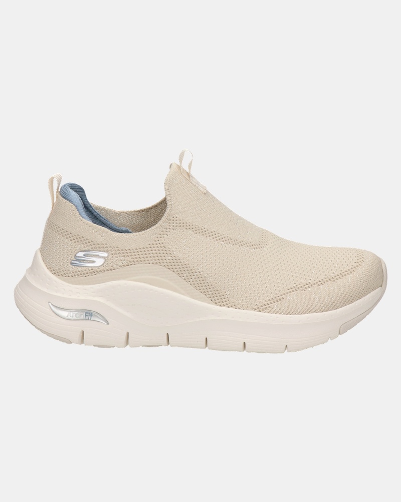 Skechers Arch Fit Instapschoenen  - ecru