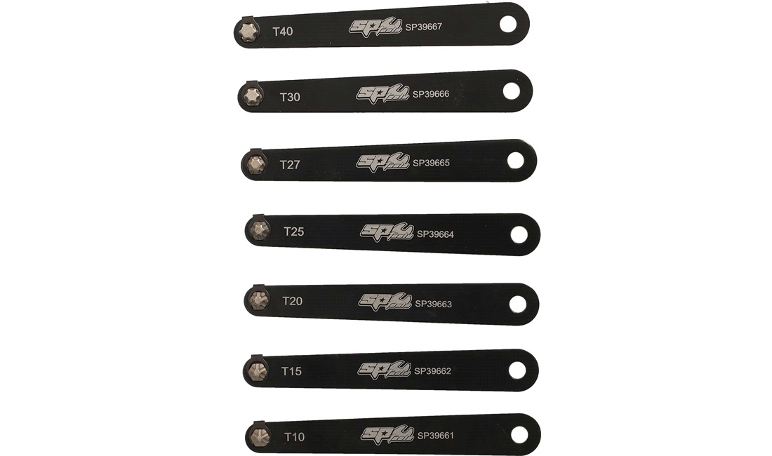 Nøglesæt m/bits torx mini - SP Tools