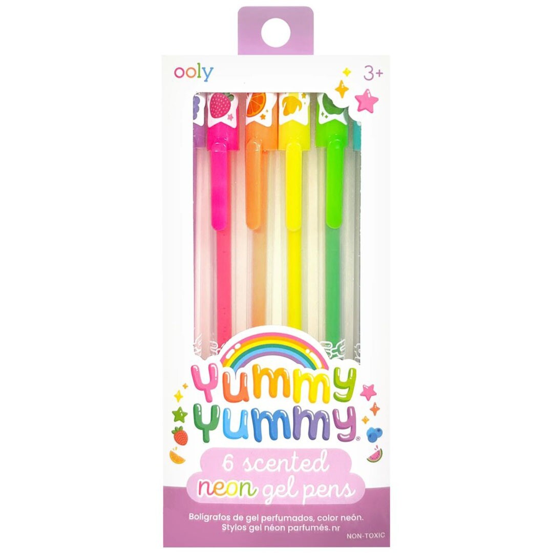 Ooly geurende gelpennen yummy yummy neon